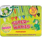 Promotion Bild von Jolly Wachsmalkreide wasserfest oder aquarell PAGRO DISKONT 10 Stück 1 Packung