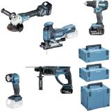 Makita Akku-Spezialset DLX5066TJ, Preisangabe ohne MwSt. (Preis inkl. MwSt. 838,80 €), METRO 1 Set