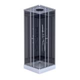 Aurlane Komplettdusche „Colours Black“ 332119 HELLWEG 1 Set