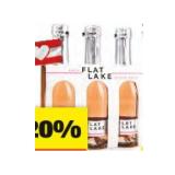 FLAT LAKE Secco Weiss/Rose HOFER 3 Flaschen 1 Packung
