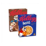 Kelly's Choco Krispies Chocos, Cornflakes, Special K, Crunchy Nut, Frosties, Honey BSSS Pops oder Smacks Sutterlüty 1 Packung