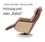 Stressless Sam mit Holzfurnier und Disc Gestell in Eiche inkl. Heizung und Massagefunktion in Leder „Batick“ 17480055YY XXXLutz 1 Stück