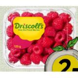 Driscoll's süße Himbeeren SPAR 125 Gramm 1 Packung