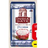 India Gate Basmati Reis Premium EUROSPAR 500 Gramm 1 Packung