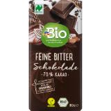 Promotion Bild von dmBio Feine Bitter Schokolade 70 % Kakao dm 100 Gramm 1 Tafel