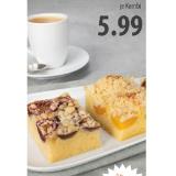 Streuselkuchen & Heißgetränk versch. Sorten MPREIS 1 Set