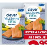Clever Wildlachsfilets ohne Haut, MSC BILLA 250 Gramm 1 Packung
