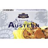 Schenkel Austern, Preisangabe ohne MwSt. (Preis inkl. MwSt. 2,74 €), METRO 85 Gramm 1 Dose