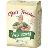 Fini's Feinstes Weizenmehl div. Sorten und Typen, Preisangabe ohne MwSt. (Preis inkl. MwSt. 1,64 €), METRO 1 Kilogramm 1 Packung