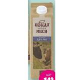 Hofgut Eichigt Bio-Frischmilch Vollmilch Denns BioMarkt 1 Liter 1 Packung