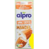 alpro Mandeldrink ungesüßt HOFER 1 Liter 1 Packung