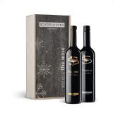 Scheiblhofer Holzkiste EUROSPAR 0.75 Liter 2 Stück