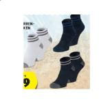 Crane Damen-/Herren-Fitnesssocken 3 Paar HOFER 1 Packung