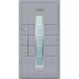 Bild von Aluminium-Sicherheitshaustür „Turin Exklusive“, grau 230942 HELLWEG 1 Stück