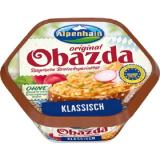 Alpenhain Obazda Creme verschiedene Sorten MPREIS 125 Gramm 1 Packung