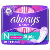 Promotion Bild von always Daily Slipeinlagen Normal to go dm 20 Stück