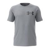Under Armour HERREN SPORTSWEAR FLY IN SHORT SLEEVE LOGO GRAU HERVIS  1 Stück