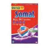 Somat Geschirrspültabs Tabs All in One HOFER 100 Stück 1 Packung