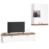mömax Wohnwand „KIRO“ 18030741/01-02 mömax 1 Set