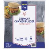 Promotion Bild von Metro Chef Crunchy Chicken Burger, Preisangabe ohne MwSt. (Preis inkl. MwSt. 1,09 €), METRO 100 Gramm 1 Stück