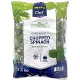 Metro Chef Spinat gehackt, Preisangabe ohne MwSt. (Preis inkl. MwSt. 2,59 €), METRO 2.50 Kilogramm 1 Packung