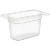 Promotion Bild von Metro Professional GN Behälter Polypropylen GN 1/9, 100 mm, 0,75 l Preisangabe ohne MwSt. (Preis inkl. MwSt. 3,11 €), METRO 1 Stück