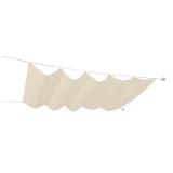 Durabil Seilspannmarkise, beige 225935 HELLWEG 1 Stück