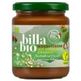 BILLA Bio Schokocreme Crunchy Haselnüsse Sutterlüty 270 Gramm 1 Glas