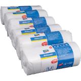 aro  Müllbeutel mit Griff 25 L weiß, Preisangabe ohne MwSt. (Preis inkl. MwSt. 0,95 €), METRO 30 Stück