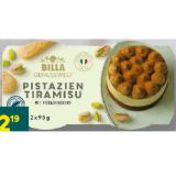 BILLA GENUSSWELT Pistazien-Tiramisu BILLA PLUS 95 Gramm 2 Stück