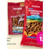 HUOBER BREZEL Bio-Knabbersnacks verschiedene Sorten Denns BioMarkt 1 Packung