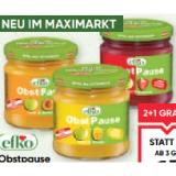 Efko Obstpause versch. Sorten Maximarkt 210 Gramm 1 Glas