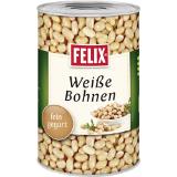Bild von Felix Weiße Bohnen, Preisangabe ohne MwSt. (Preis inkl. MwSt. 10,44 €), METRO 4 Kilogramm 1 Dose