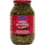 Santa Maria Chili Jalapenos, Preisangabe ohne MwSt. (Preis inkl. MwSt. 8,57 €), METRO 900 Gramm 1 Glas