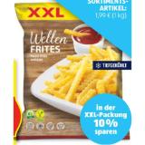 XXL Wellen Frites HOFER 2.50 Kilogramm 1 Packung