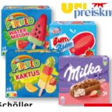 Promotion Bild von Schöller Kaktus 9er, Pirulo 5er, Bum Bum 4er oder Milka Eis 3er Unimarkt 1 Packung