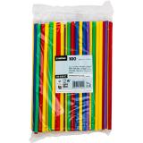 STARPAK Trinkhalme Mehrweg Bunt 25 cm, Preisangabe ohne MwSt. (Preis inkl. MwSt. 2,99 €), METRO 100 Stück