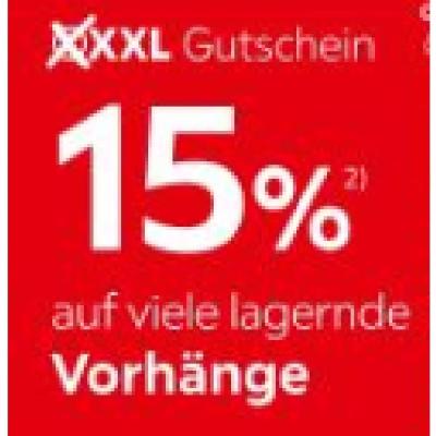 Promotion Bild von 15% auf viele lagernde Vorhänge XXXLutz