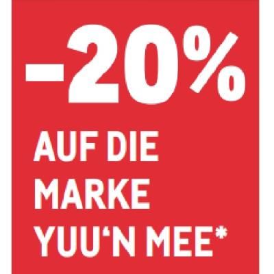 -20% AUF DIE MARKE YUU‘N MEE METRO