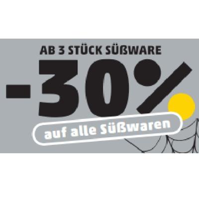 AB 3 STÜCK SÜßWARE -30% auf alle Süßwaren Penny