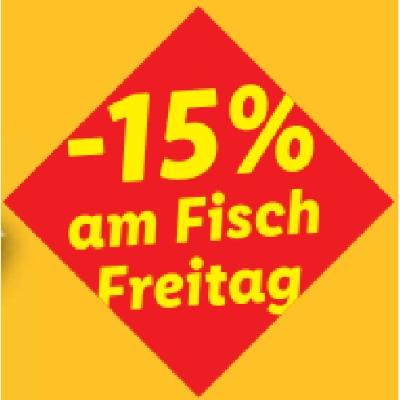 -15% auf den gesamten frischen Fisch Lidl