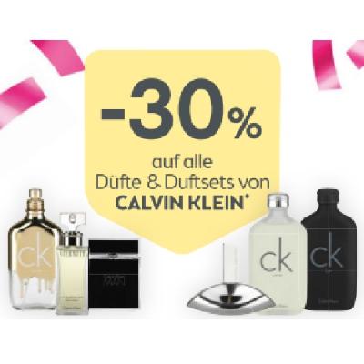 Promotion Bild von -30% auf alle Düfte & Duftsets von CALVIN KLEIN  BIPA