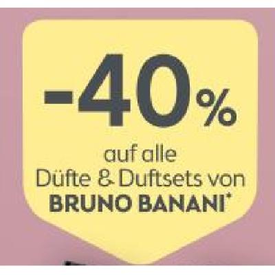 Promotion Bild von -40% auf alle Düfte & Duftsets von BRUNO BANANI BIPA
