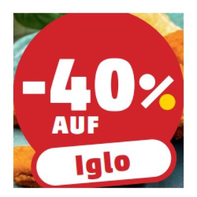 -40% AUF IGLO Penny