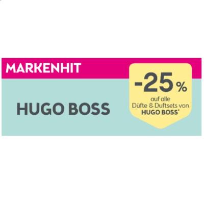 -25% auf alle Düfte & Duftsets von HUGO BOSS BIPA