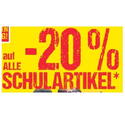 Bild von -20% auf ALLE SCHULARTIKEL Maximarkt