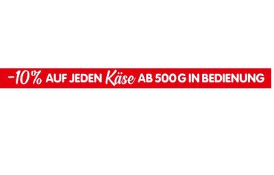 Promotion Bild von -10% AUF JEDEN Käse AB 500G IN BEDIENUNG INTERSPAR