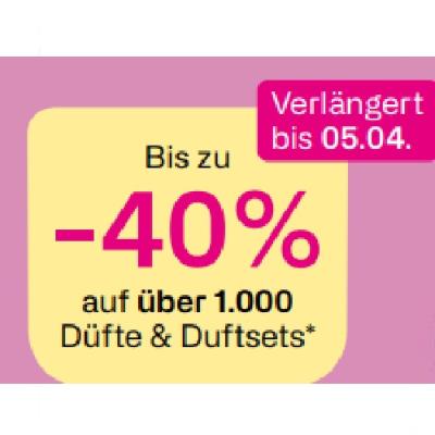 Bis zu -40% auf über 1.000 Düfte & Duftsets BIPA