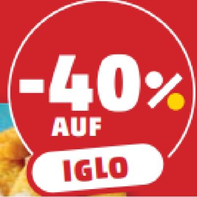 -40% AUF IGLO Penny