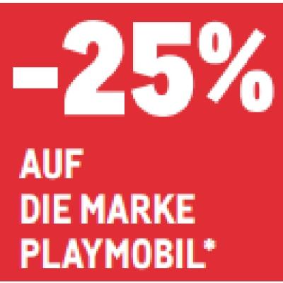 -25% AUF DIE MARKE PLAYMOBIL METRO